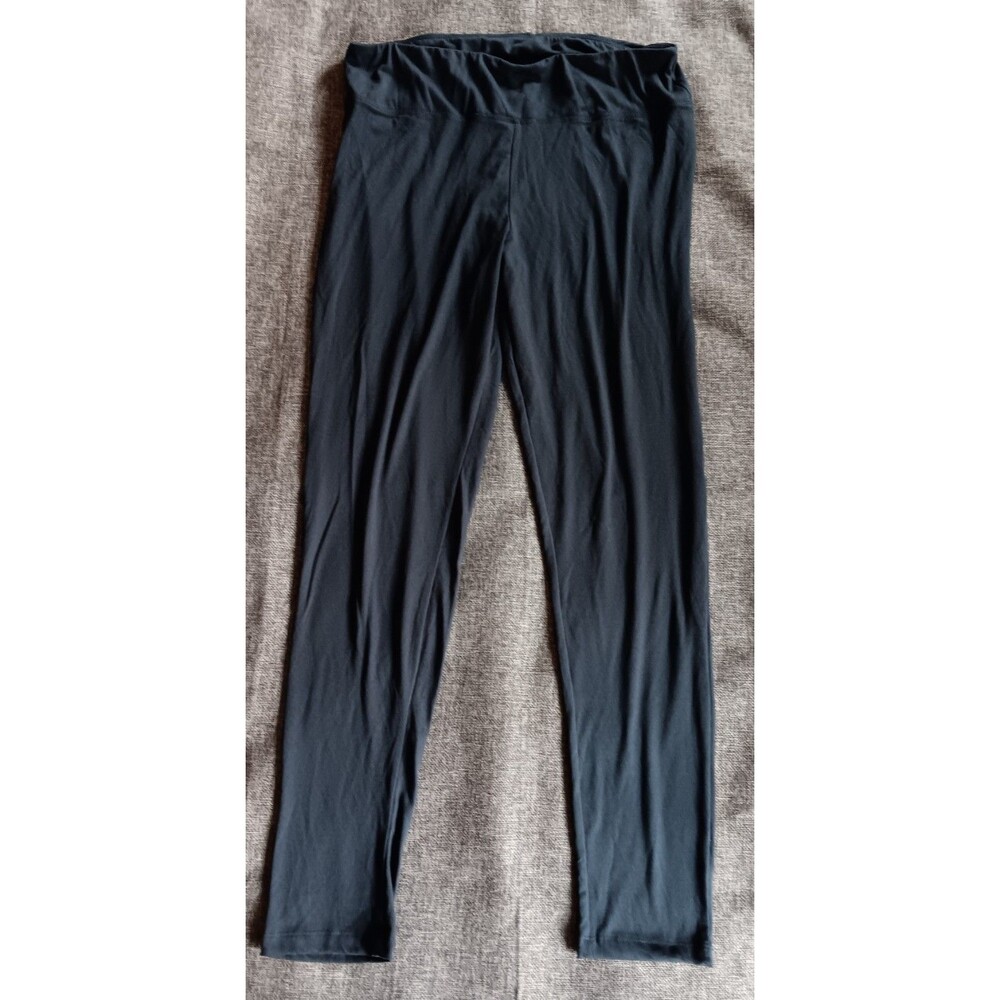 Pants size Large Womens Serra Fashion Black Yoga Casual Tapered Buttery Soft